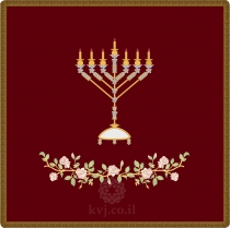 דגם מנורת בית המקדש